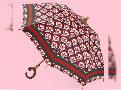 Gucci and Adidas parasol